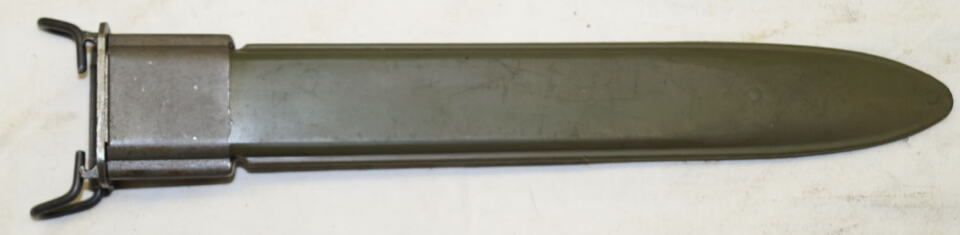 Dutch M7 scabbard for Dutch copy of US M1 bayonet.