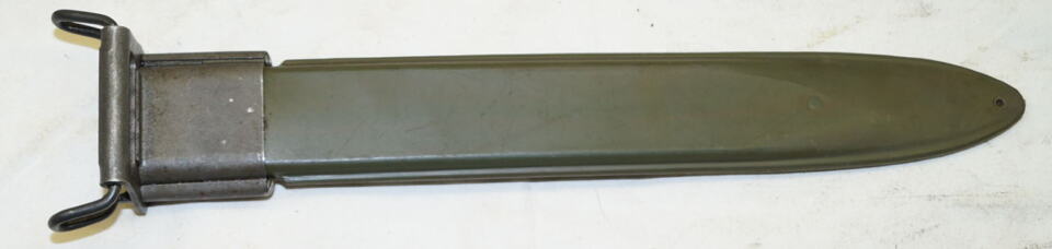 Dutch M7 scabbard for Dutch copy of US M1 bayonet.