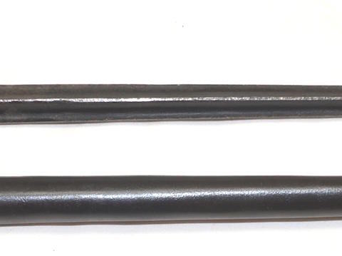 Austrian captured and re-issed Russian Ob.1891 Mosin-Nagant Cruciform socket bayonet with steel scabbard.