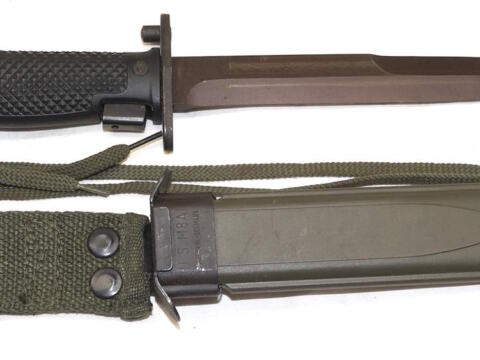 Haitian M5 bayonet with scabbard