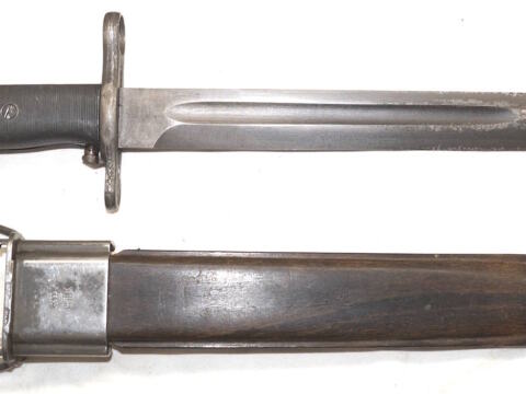 GM50 bayonet with scabbard.
