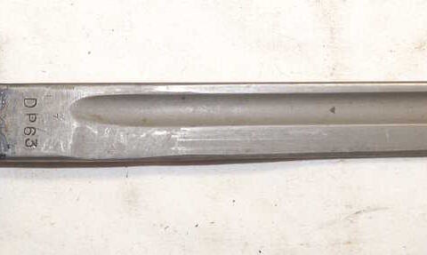 MkI** bayonet with India Sate Forces mark on the ricasso RFI DP63
