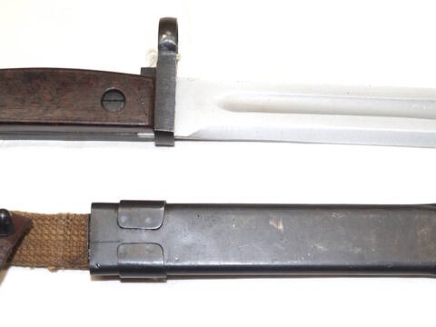 M1968 AKM Bayonet with scabbard and frog